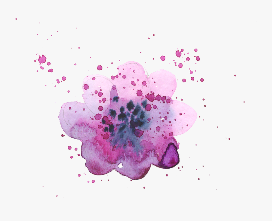 #freetoedit #ftestickers #flower #watercolor #purple - Orchid, Transparent Clipart