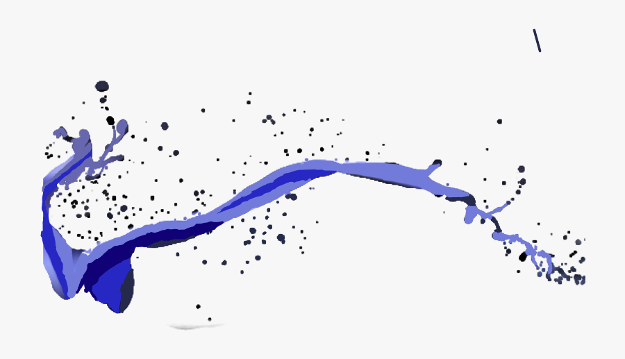 Color Splash Line Png, Transparent Clipart