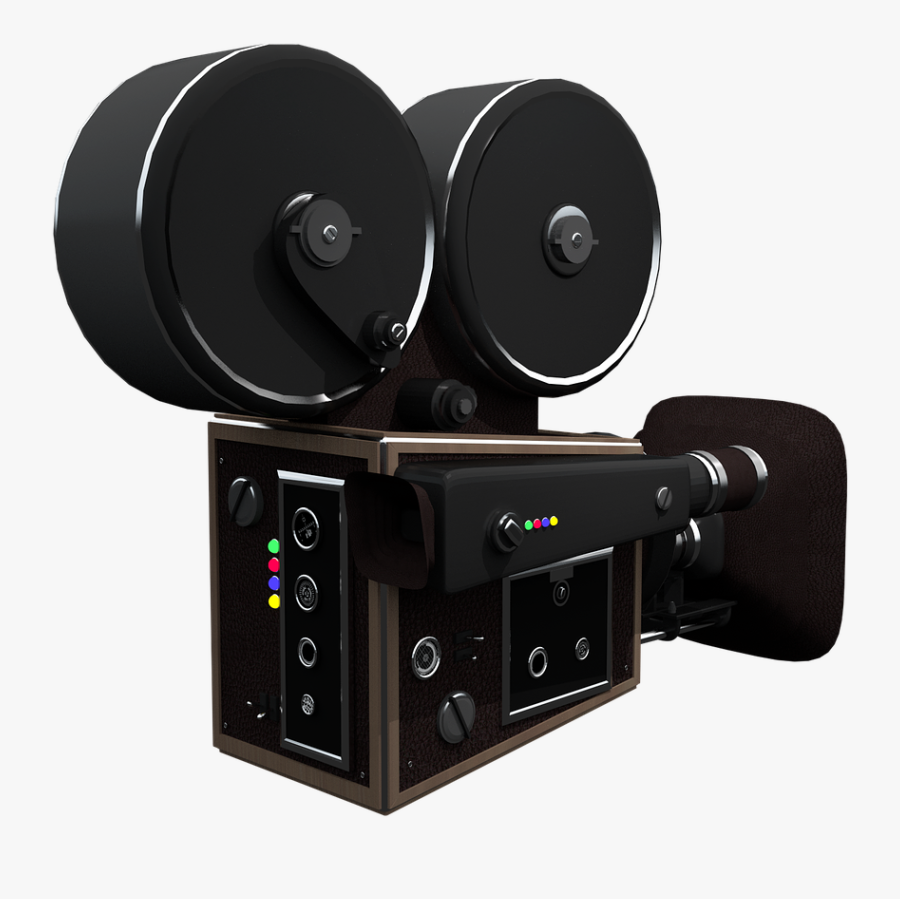 Transparent Camera Film Png - 3d Camera Png, Transparent Clipart