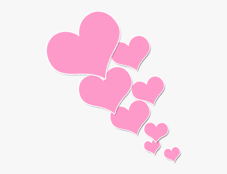 Pink Color Heart Clip Art - Pink Colour Heart Png, Transparent Clipart