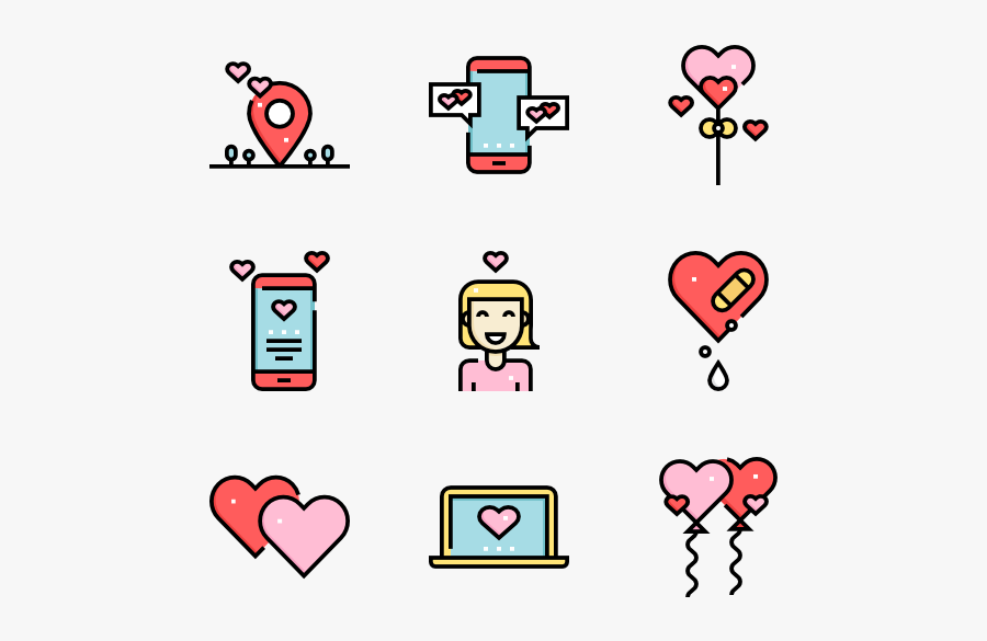 Art,icon,clip Art,art - Bunga Icon Png Pink, Transparent Clipart