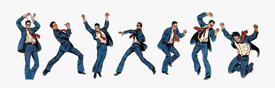 Transparent Clark Kent Png - Clark Kent Comic Book, Transparent Clipart