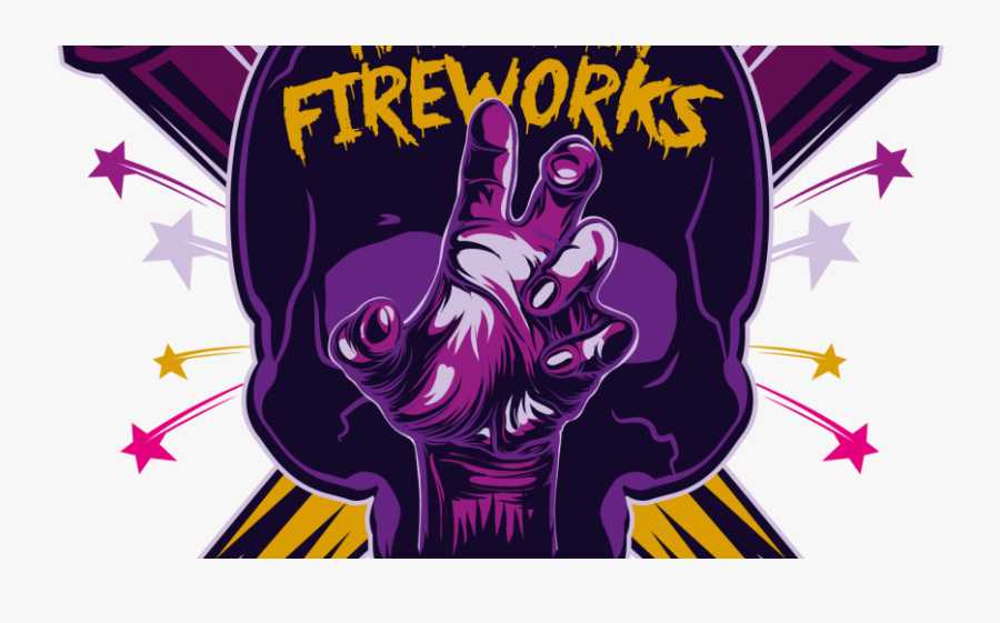 Transparent Cartoon Fireworks Png - Halloween Firework, Transparent Clipart