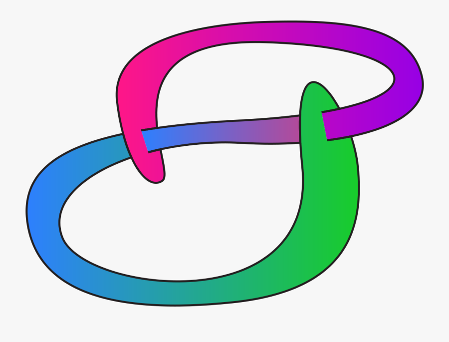 Ribbon Knot Math, Transparent Clipart