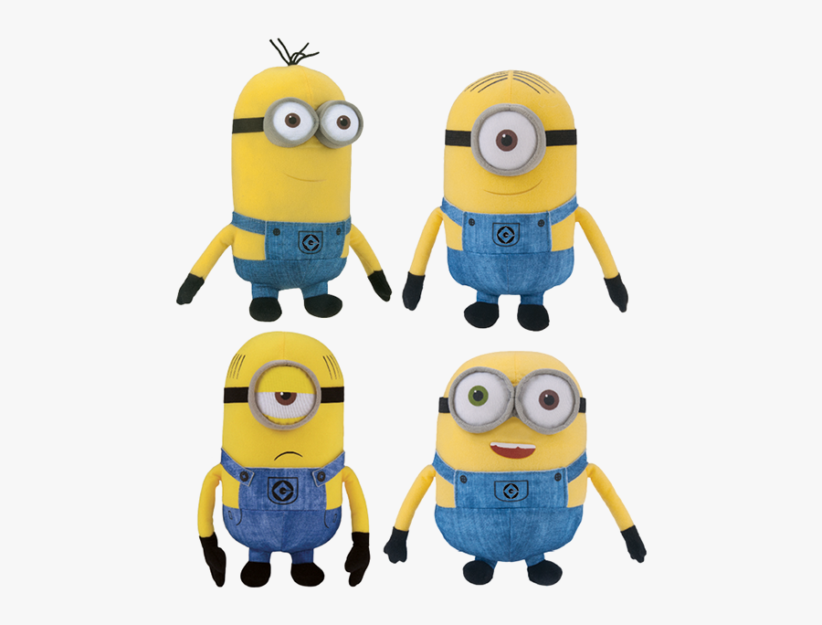 Soft Minion Toy, Transparent Clipart