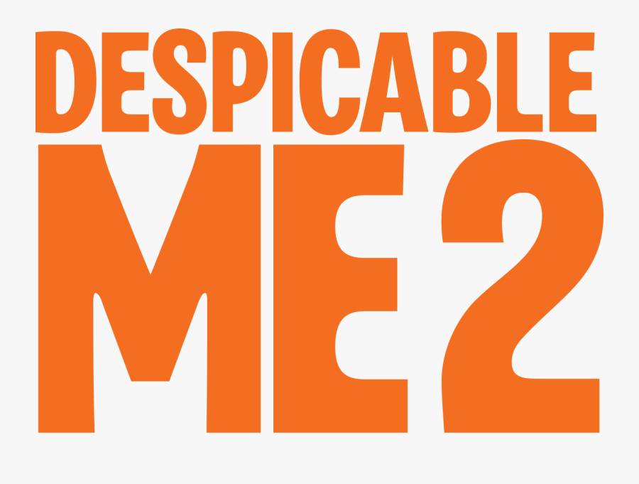 Transparent Despicable Me Logo Png - Despicable Me 2 Title, Transparent Clipart