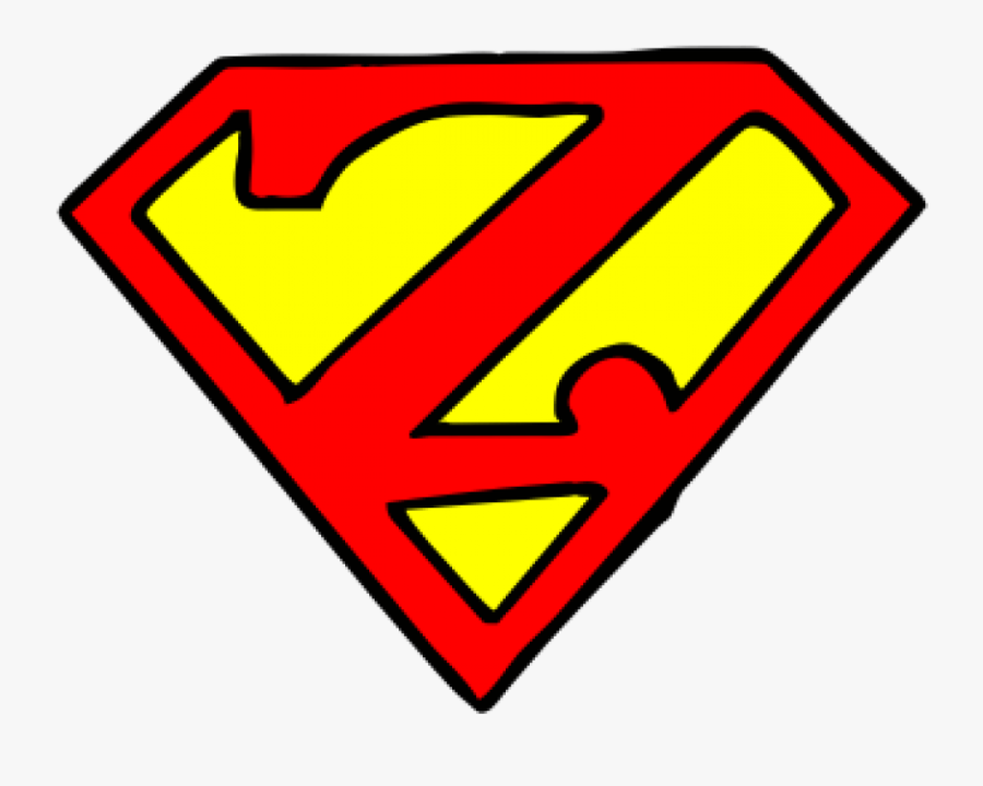 Superman Logo With A Z - Logo Superman, Transparent Clipart