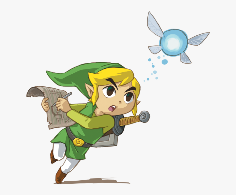 The Legend Of Zelda - Legend Of Zelda Phantom Hourglass Link, Transparent Clipart
