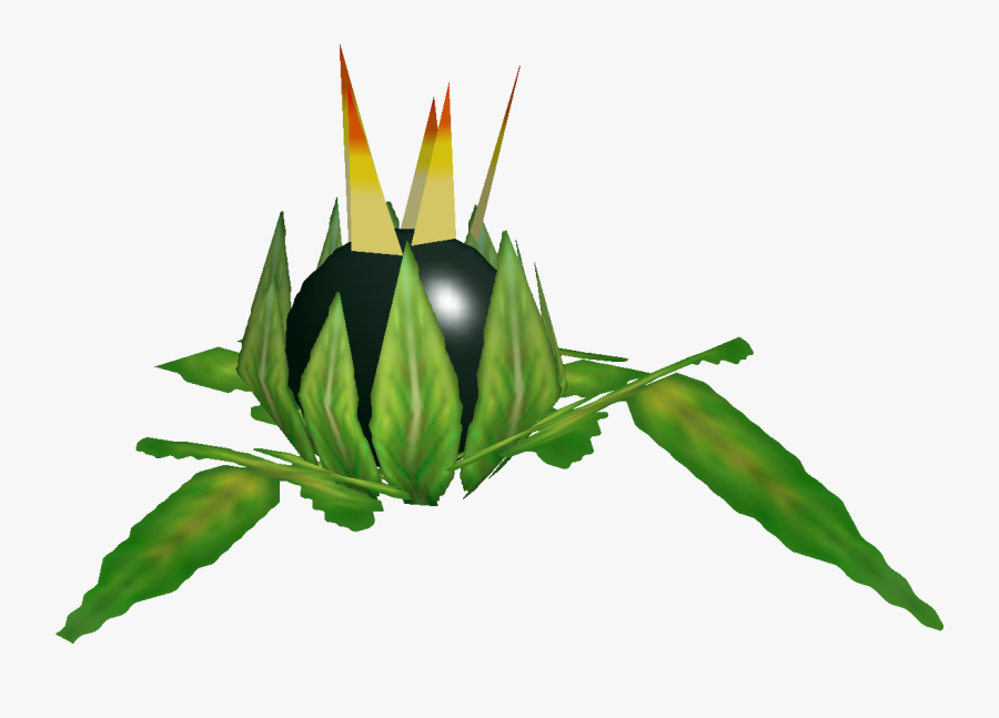 Graveyard Clipart Flower - Bomb Flower Zelda, Transparent Clipart