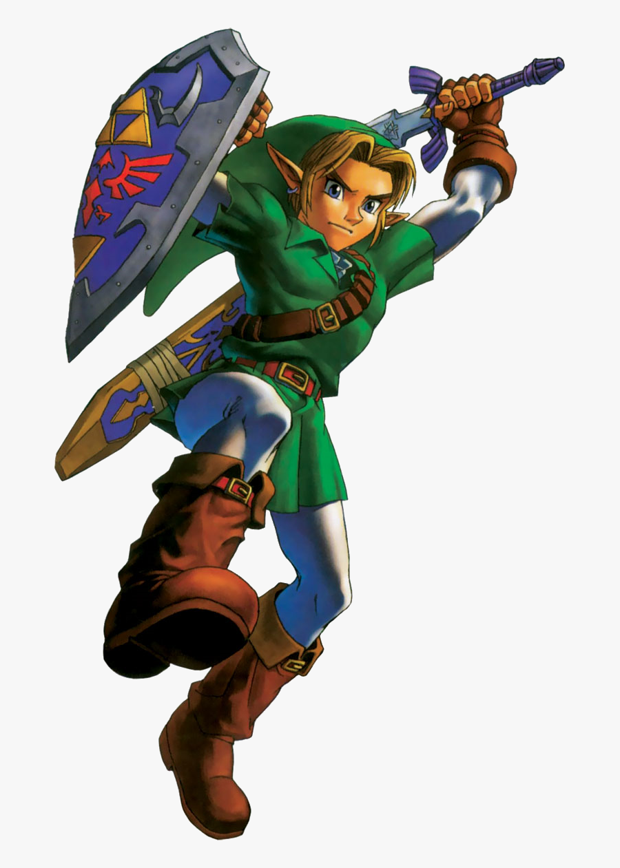 The Legend Of Zelda - Legend Of Zelda Ocarina Of Time Link, Transparent Clipart