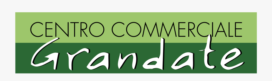 Grandate Centro Commerciale Logo Png Transparent - Calligraphy, Transparent Clipart