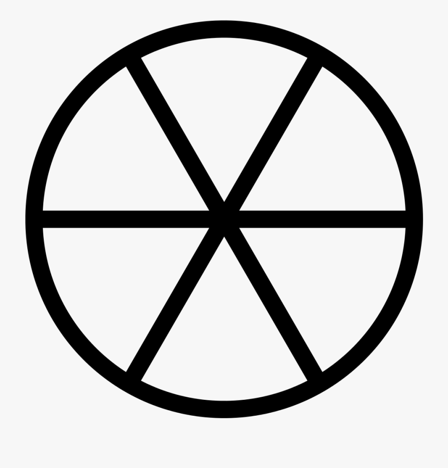 Color Wheel Line Drawing , Transparent Cartoons - Svetovid Symbol, Transparent Clipart