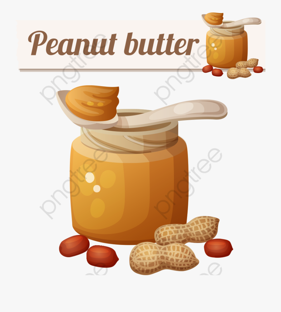 Chocolate-milk - Peanut Butter Vector Png, Transparent Clipart