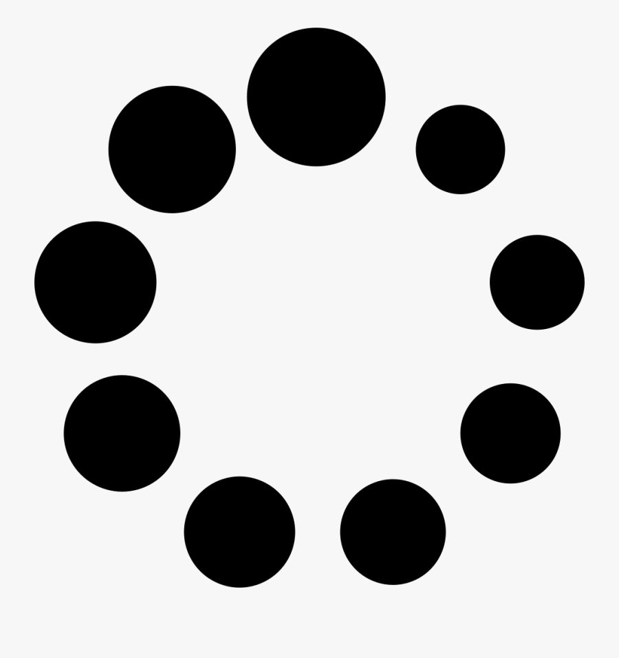 Pattern,polka Dot,circle,design,clip Art - Loader Svg, Transparent Clipart