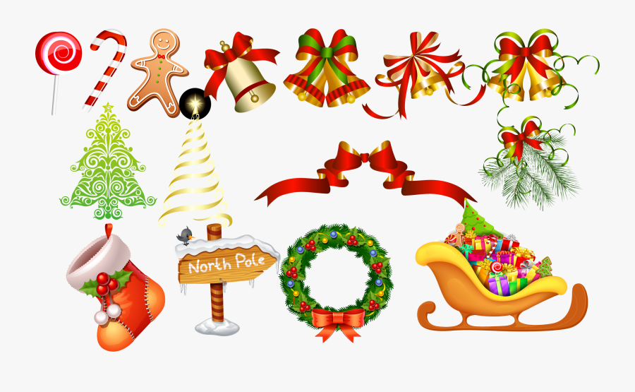 Christmas Props Png Download - Clip Art Christmas Window Clipart, Transparent Clipart