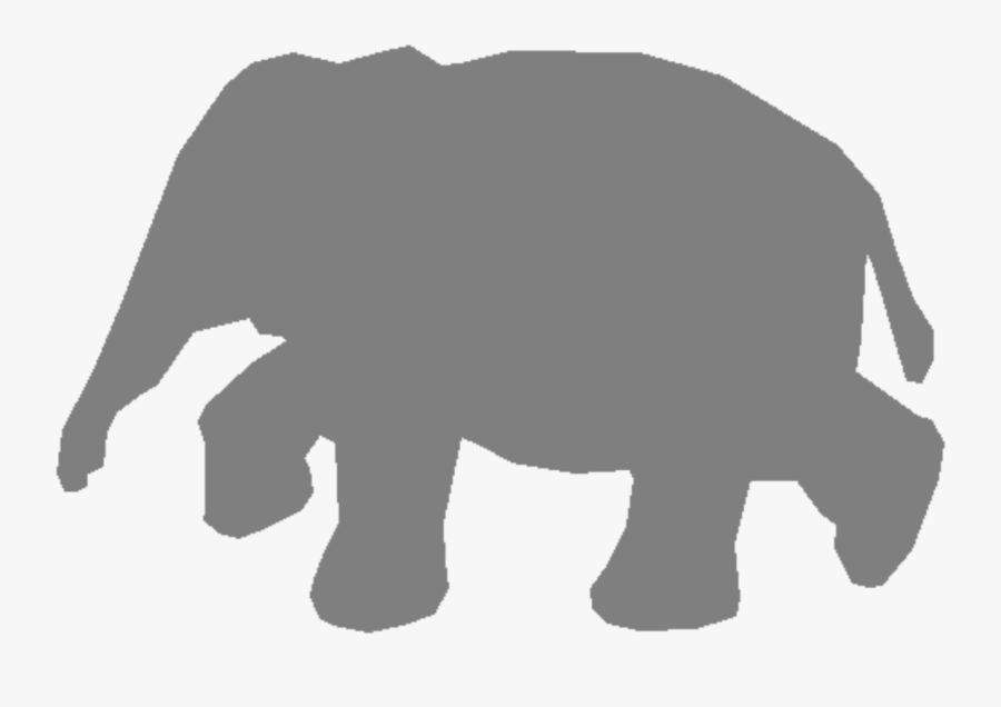Indian Elephant, Transparent Clipart