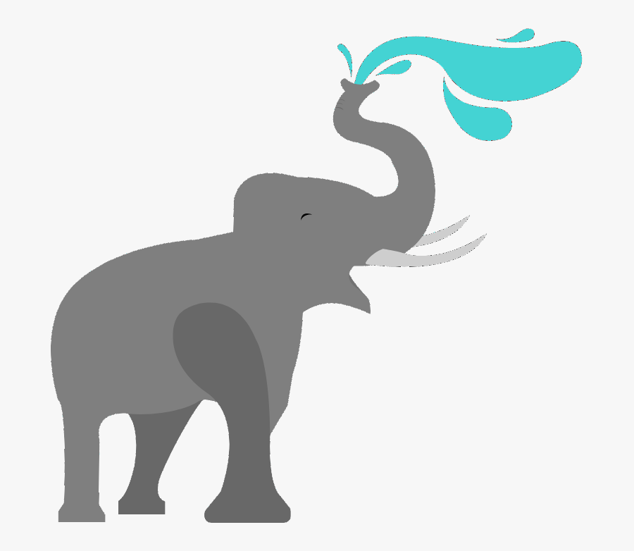 African Elephants Clipart , Png Download - Indian Elephant, Transparent Clipart