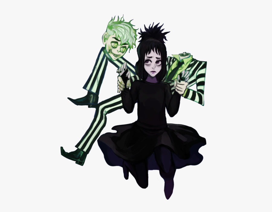 Beetlejuice Fan Art Posted By Twistedmiroir Beetlejuice - Beetlejuice Lydia Fan Art, Transparent Clipart