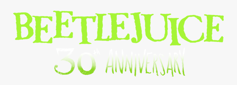 Beetlejuice 30th Anniversary, Transparent Clipart