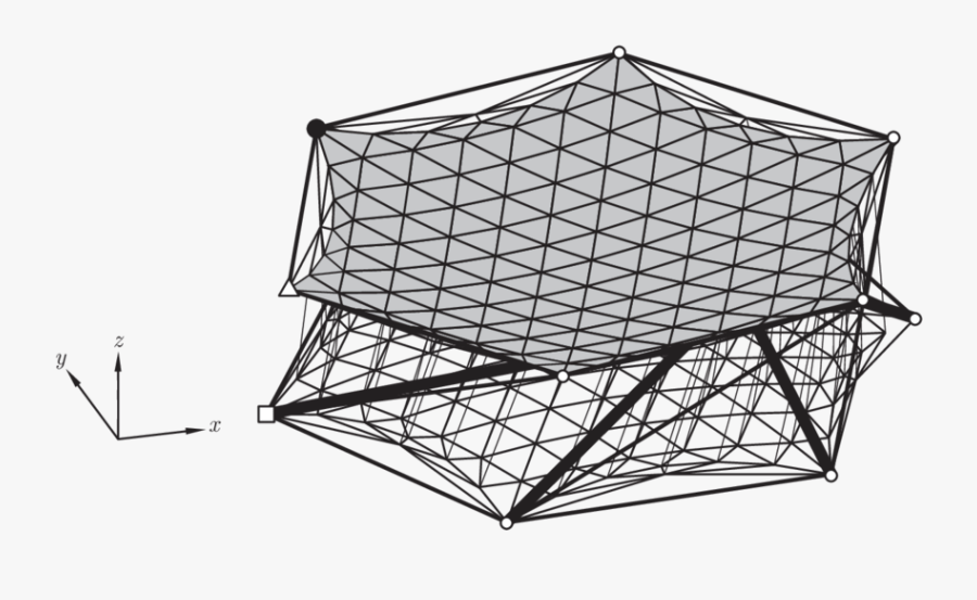 Supports For The Reflector Antenna In The Vibration - British Museum, Transparent Clipart