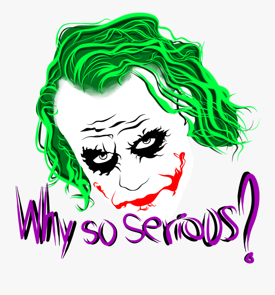 So Serious Joker Clipart, Transparent Clipart