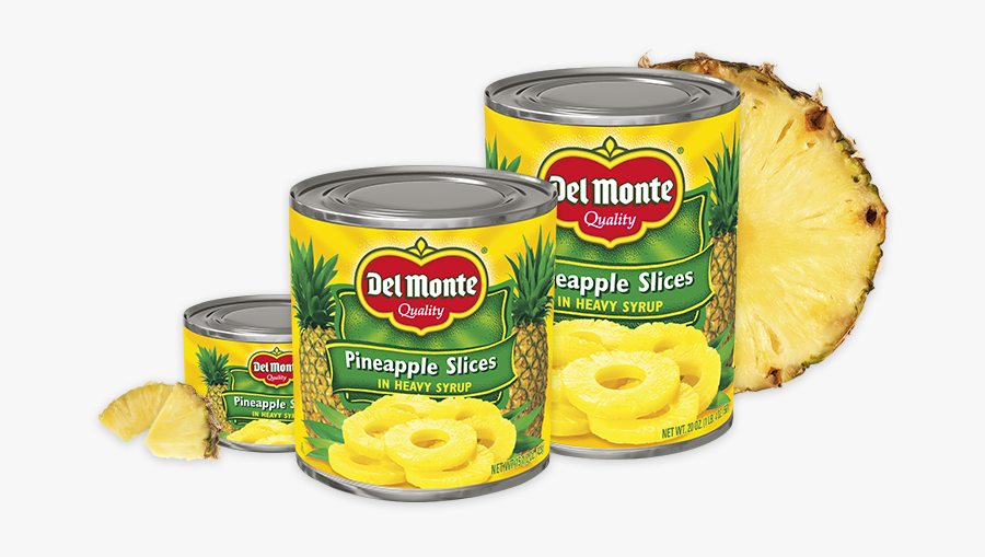 Del Monte Pineapple Slices Clipart , Png Download - Del Monte Pineapple Slices, Transparent Clipart