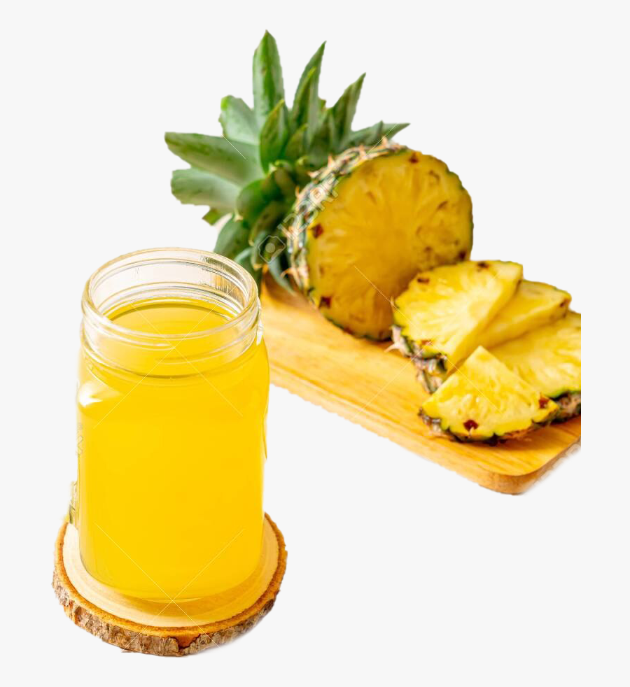 Pineapple Juice Glass Png Photos - Pineapple Juice, Transparent Clipart