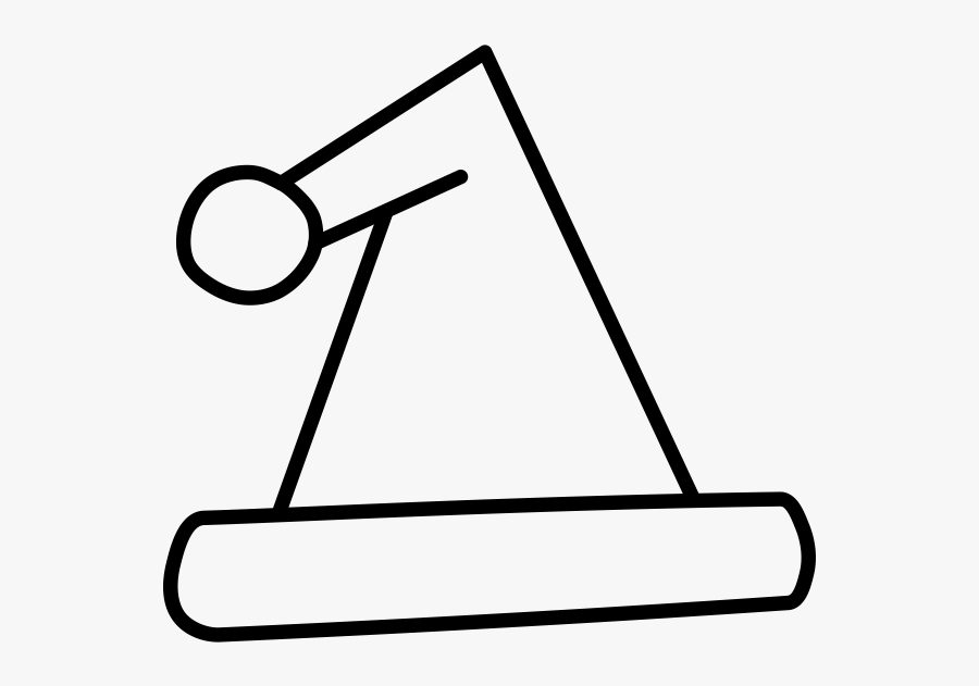 Santa Hat Rubber Stamp, Transparent Clipart