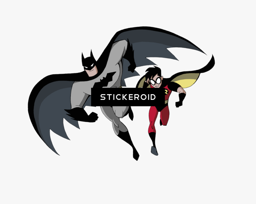 Batman And Robin - Batman Y Robin Png, Transparent Clipart