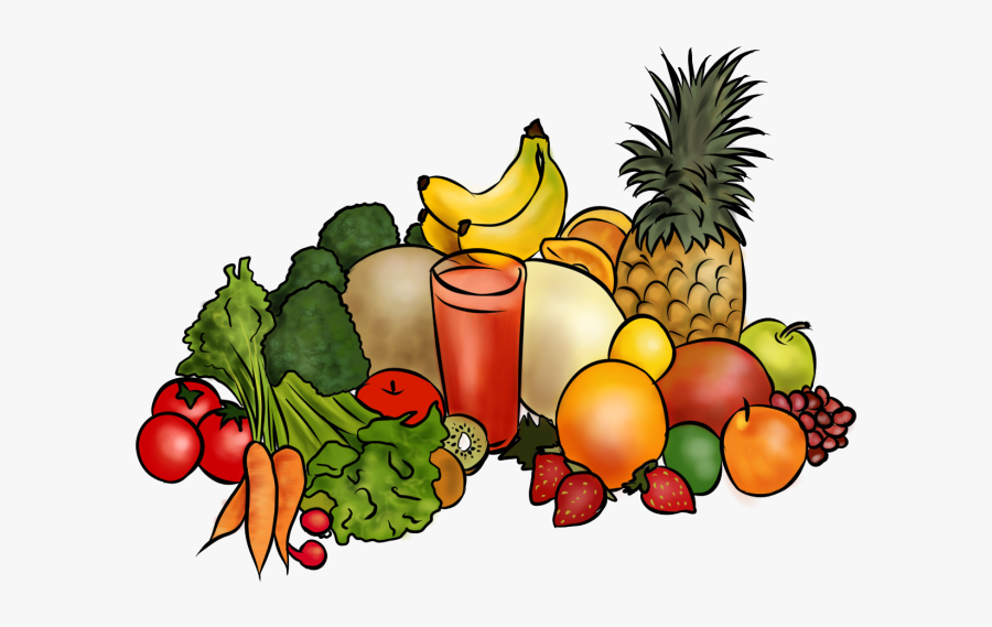 Transparent Pickel Clipart - Eat Fruits And Vegetables Clipart, Transparent Clipart
