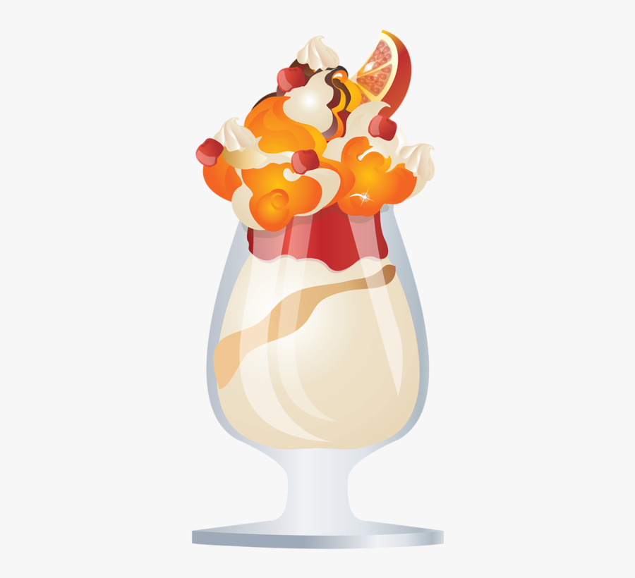 Ice Cream, Transparent Clipart