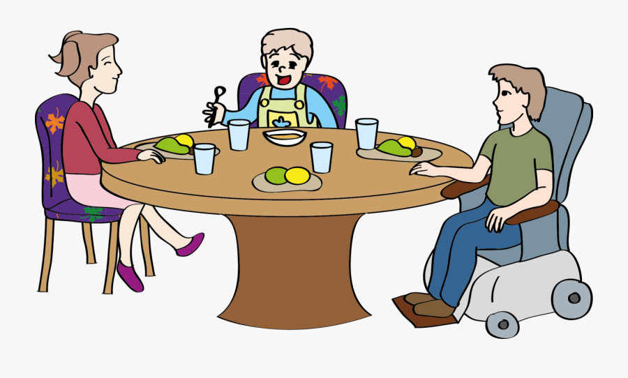 Transparent Clipart Essen - Zusammen Essen Clipart, Transparent Clipart