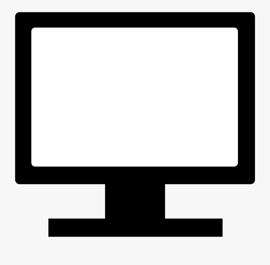 Png Transparent Download Computer Svg Black And White - Computer Svg, Transparent Clipart