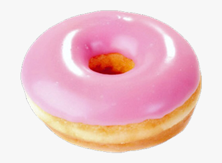 Png Tumblr Transparent Donut - Pink Donut, Transparent Clipart