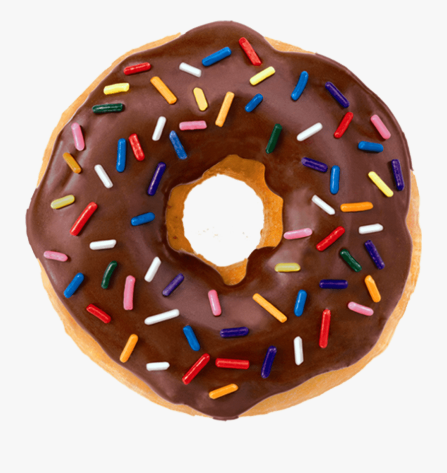 Chocolate Donut Clip Art - Transparent Background Donut Png, Transparent Clipart