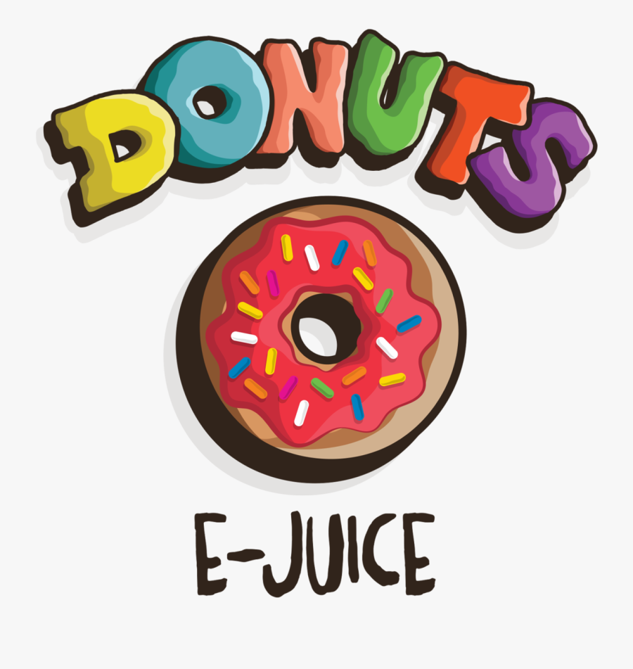 Donuts E Vapers Club - Donuts Ejuice Logo, Transparent Clipart
