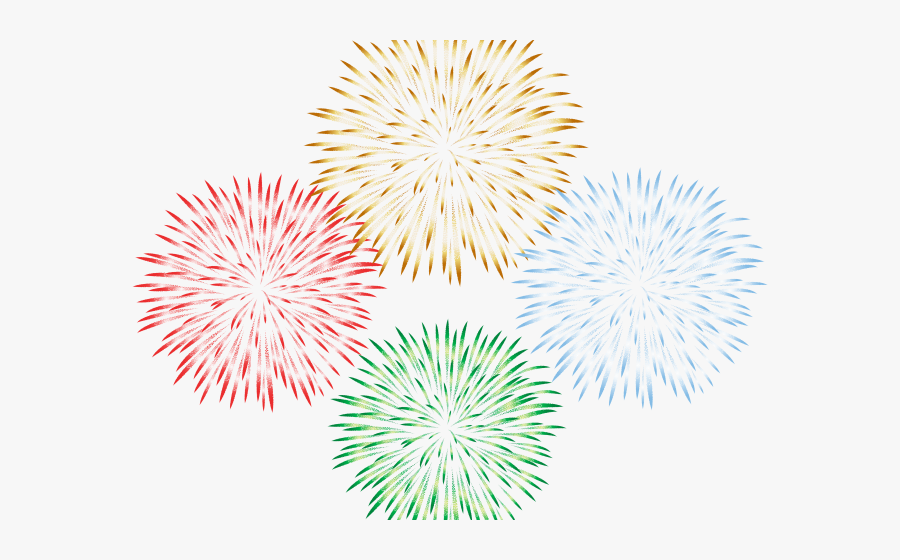 Fireworks Clipart Clear Background - Clip Art Transparent Fireworks, Transparent Clipart