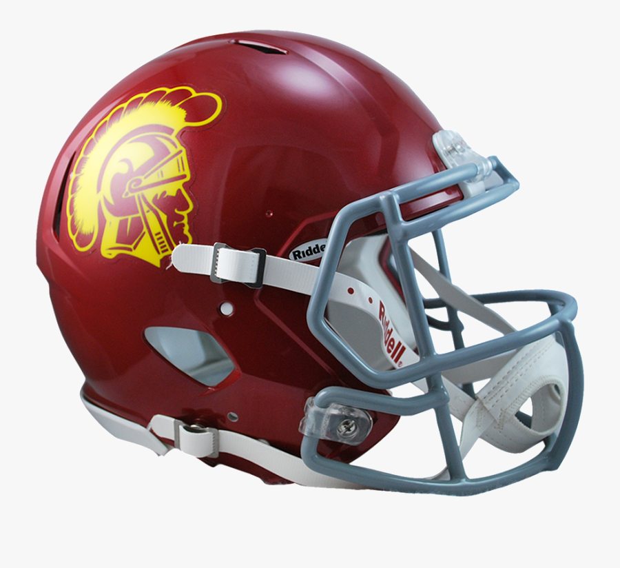 Usc Trojans Green - Usc Trojans Helmet, Transparent Clipart