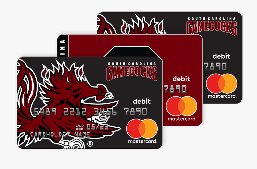 Fancards For The Whole Team - South Carolina Gamecocks, Transparent Clipart