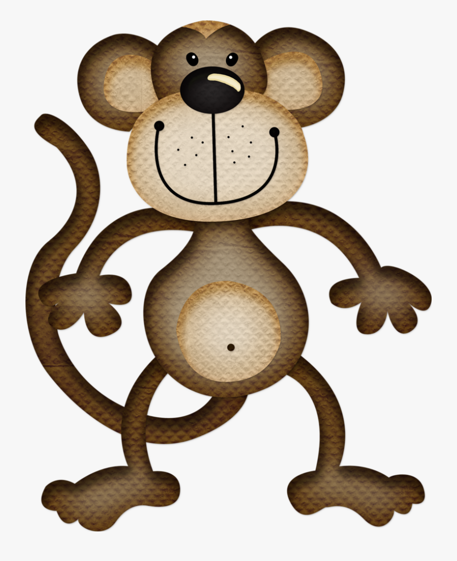Dibujos De Un Mono Tierno, Transparent Clipart