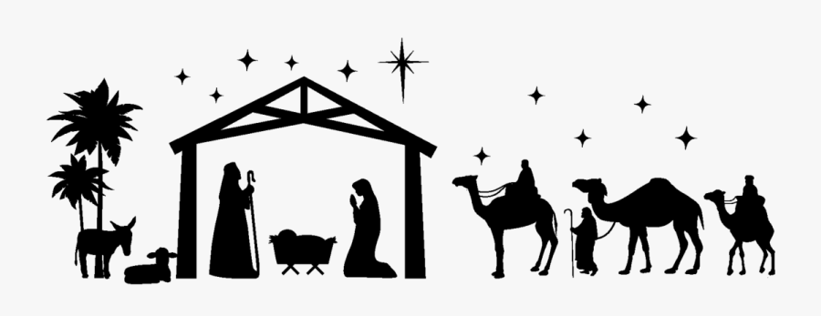 Nativity Scene Transparent Background, Transparent Clipart