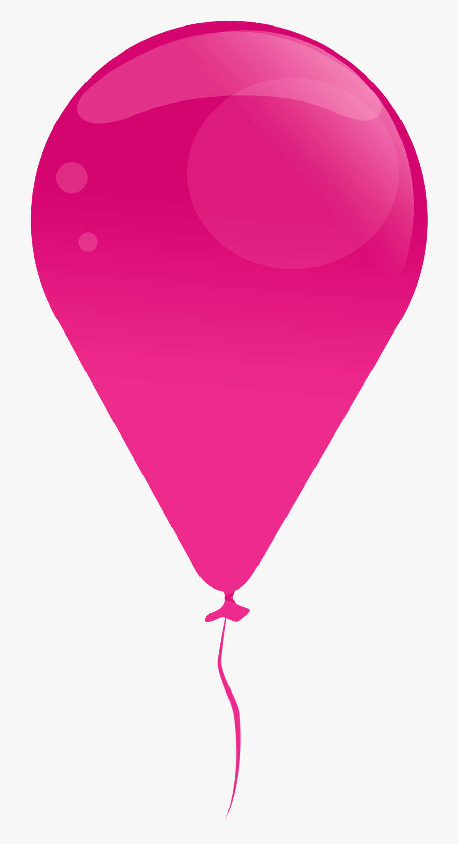 Pink Balloon Clipart Png, Transparent Png - Pink Balloon Clipart Png, Transparent Clipart