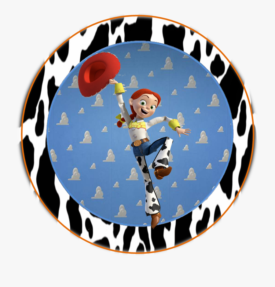 Jessie Free Printable Toppers, Stickers Or Labels - Jessie Toy Story Png, Transparent Clipart