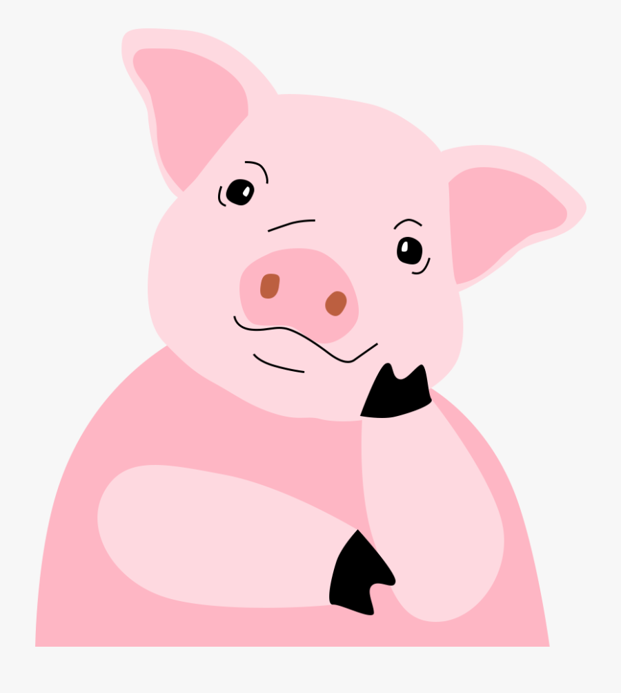 Pig, Transparent Clipart