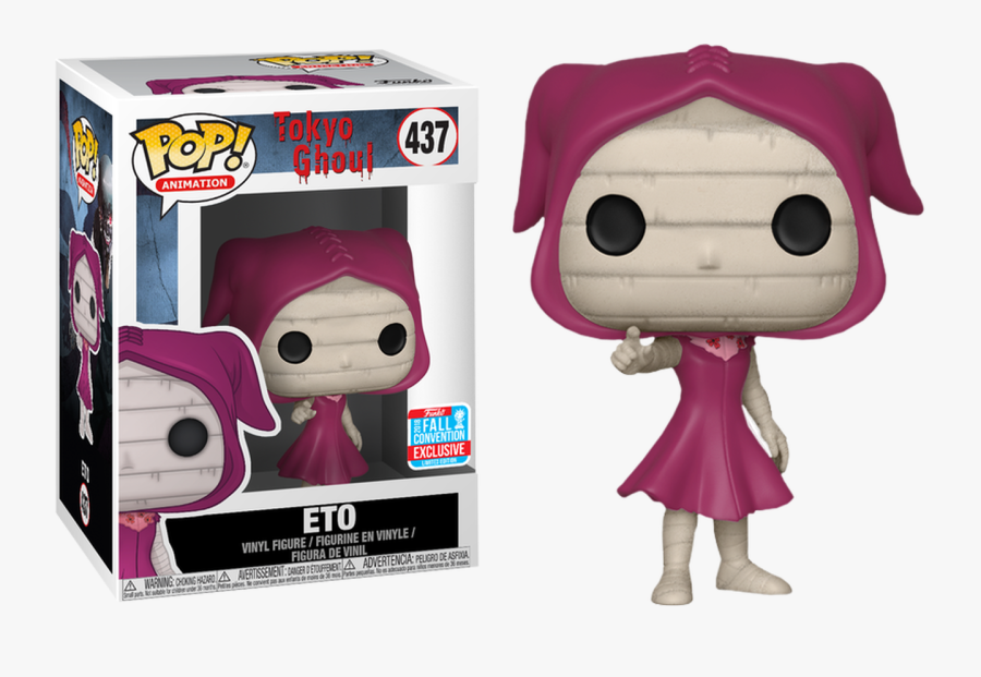 Eto In Bandages Nycc18 Pop Vinyl Figure - Funko Pop Anime Tokyo Ghoul, Transparent Clipart