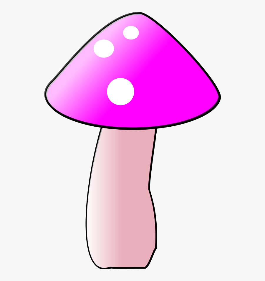 Transparent Sliced Mushroom Clipart - Cartoon Mushroom, Transparent Clipart