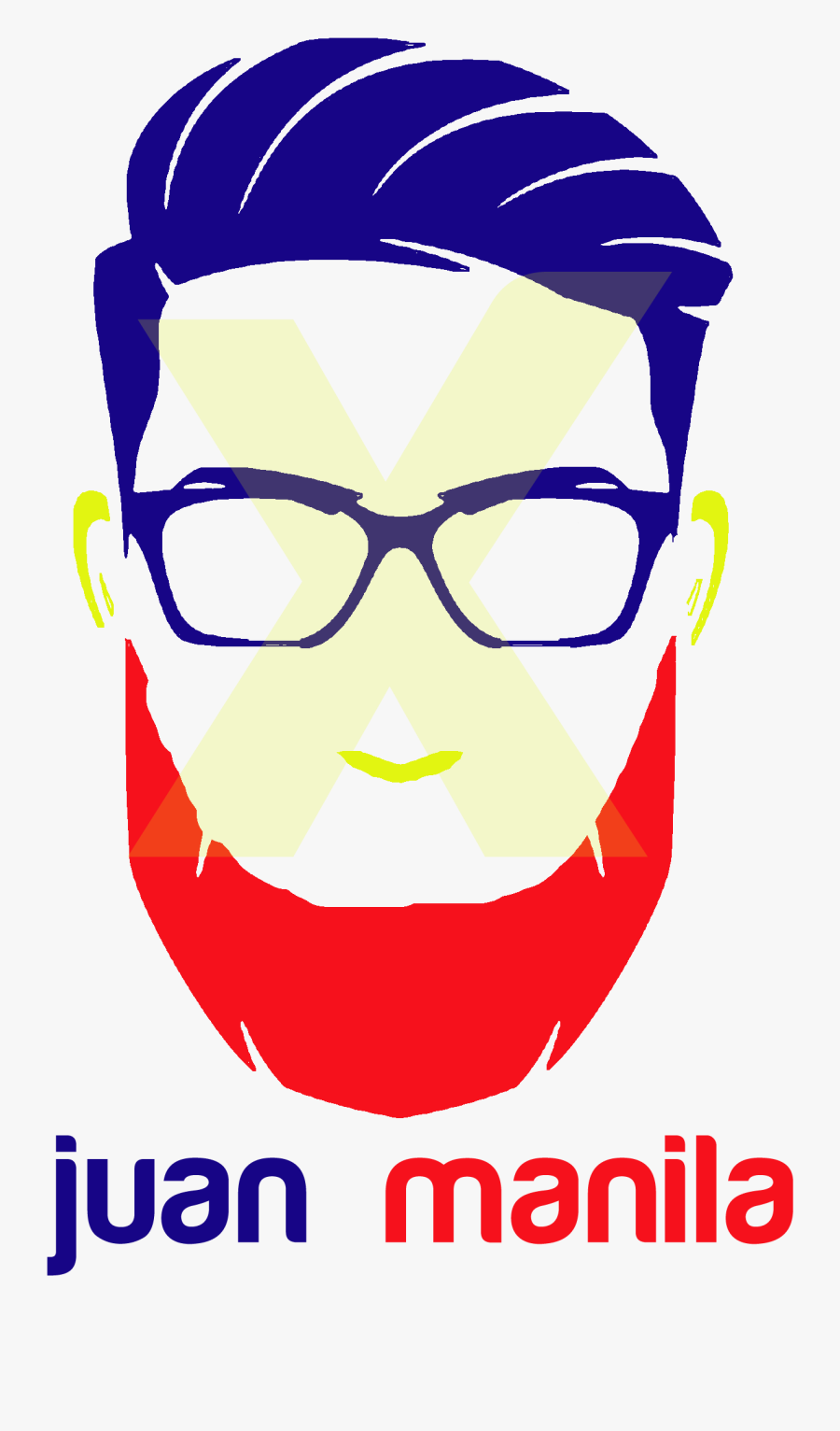 Only One Person Will Win In "smart Amazing - Bearded Man With Glasses Vector, Transparent Clipart