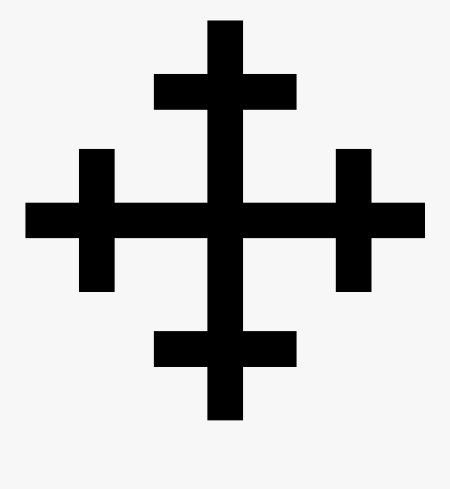 Cross Potent, Transparent Clipart