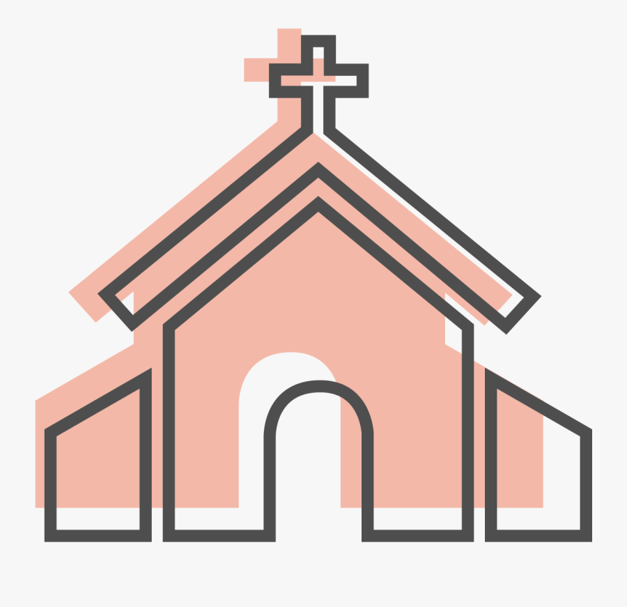 Church Icon - Parish, Transparent Clipart