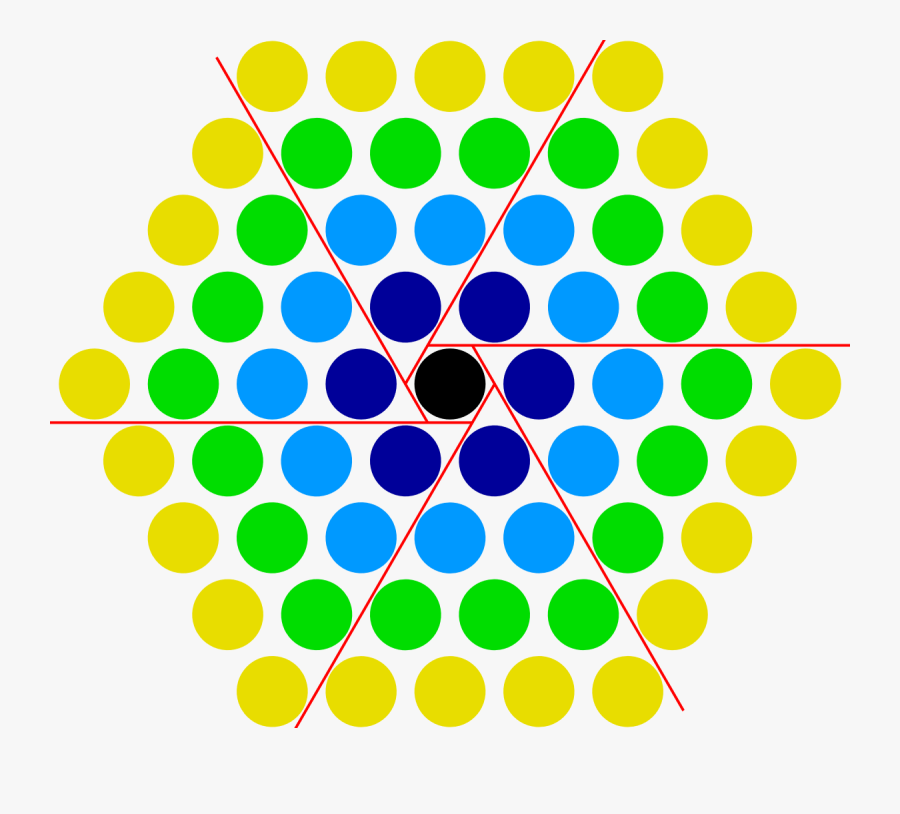 Centered Hexagonal Number, Transparent Clipart
